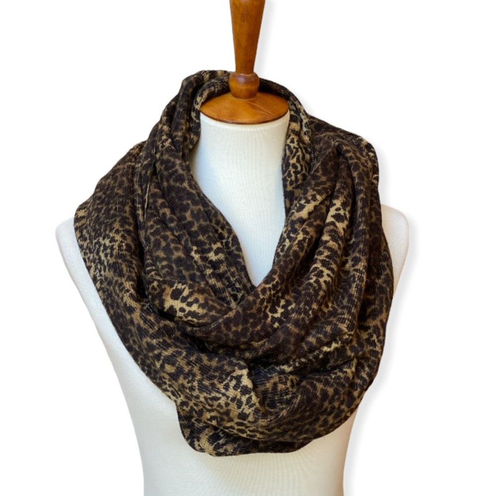Michael Michael Kors Animal Print Infinity Scarf